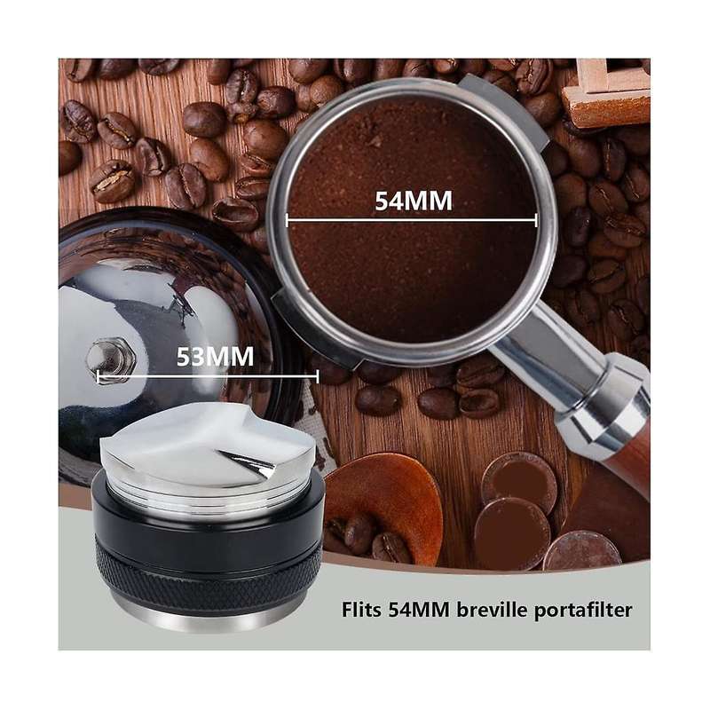 51mm 304 Stainless Steel 3 Angled Slopes and Flat Base Double Head Coffee Powder Tamper Espresso Po