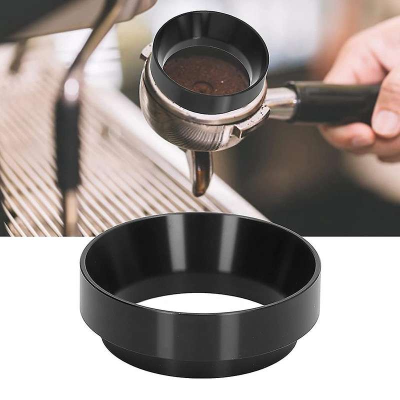 51mm Espresso Dosing Funnel, Magnetic Ring Coffee Machine Accessories Brewing Coffee Tamper Powder
