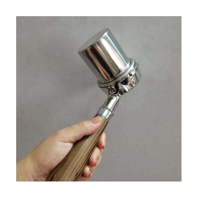 51mm Coffee Dose Cup for Espresso Machine Resistant Stainless Steel Coffee Dose Cup Coffee Set Acce