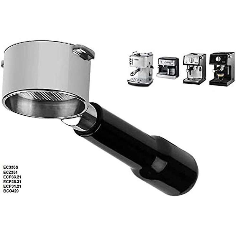 51mm Portafilter for Ecp3420 Ec155 Bco430 Ec260, 51mm Bottomless Portafilter 2 Ears