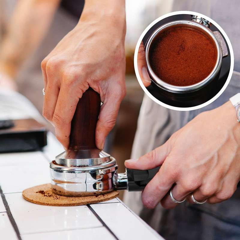 51mm Stainless Steel Bottomless Coffee Portafilter for Coffee Maker Accessory