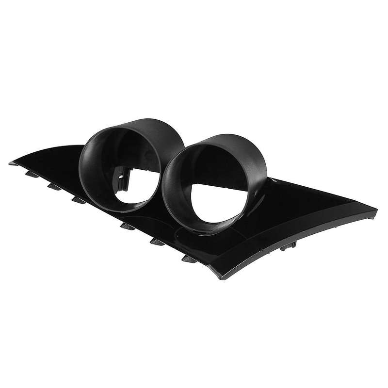 52MM Car Glossy Black Gauge Pod Dash Mount Twin Gauge Meters Holder for Falcon 2002-2011