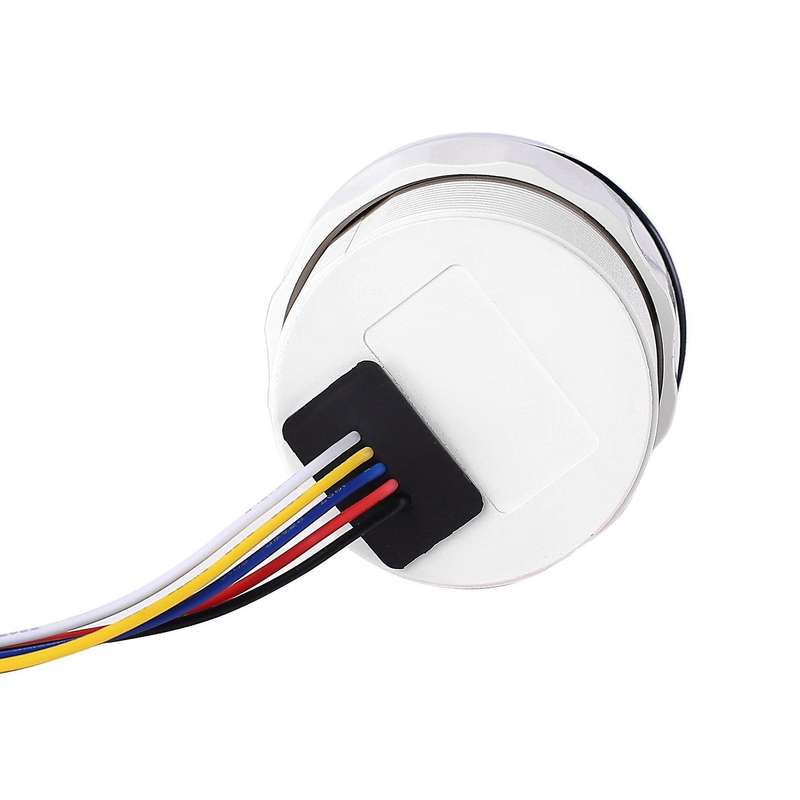 52mm Digital Air Pressure Gauge 0-10 Bar Universal Stainless Steel Meter Indicator Red Backlight wit