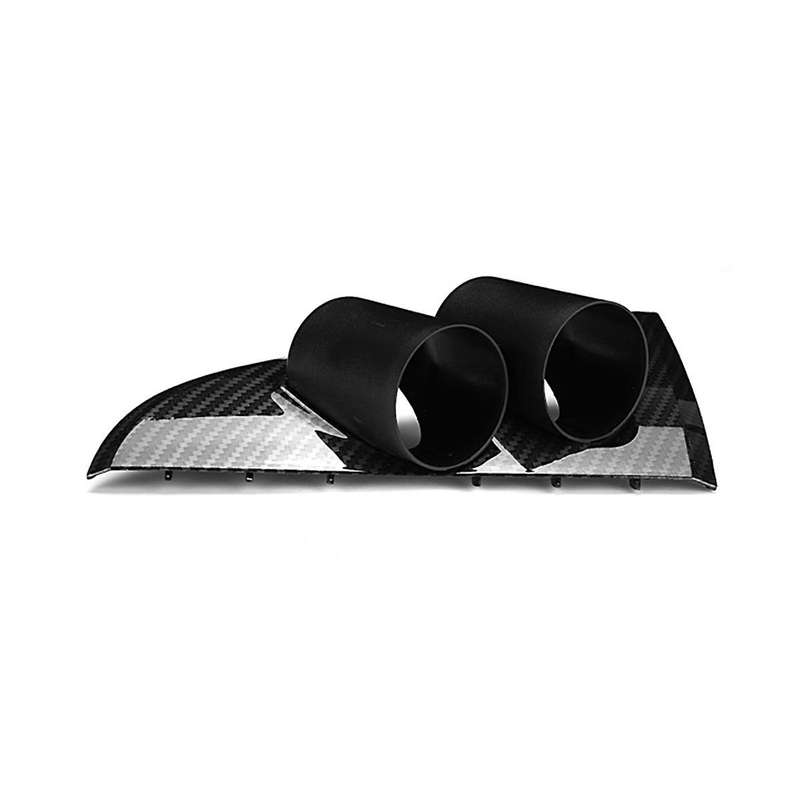 52mm Car Carbon Fiber Gauge Pod Dash Mount Twin Double Gauge Holder for Falcon 02-11