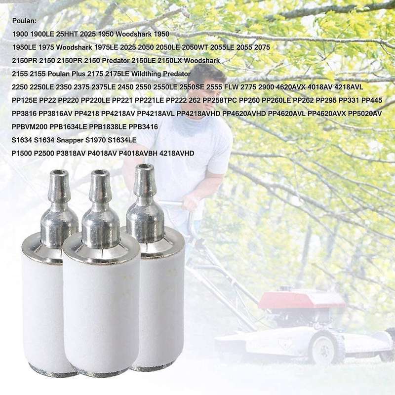 530095646 Fuel Filter for Plane Chainsaw 2050 2150 Weedeater Trimmer Chainsaw Blower 530010897 53001