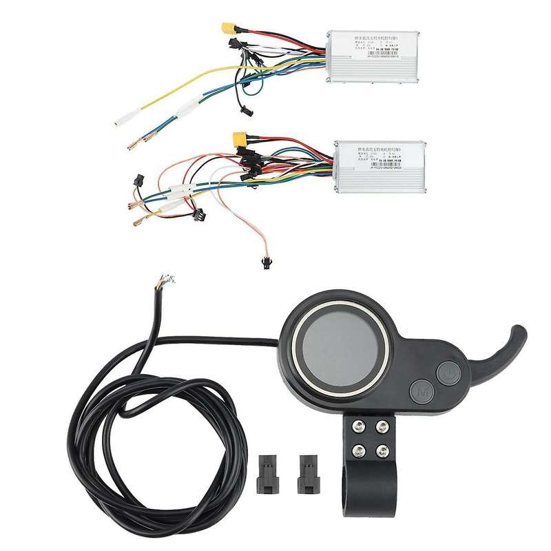 52v 25a 1200-1600w Jp Brushless Motor Controller with Lcd Display Panel for Electric Bike Scooter S
