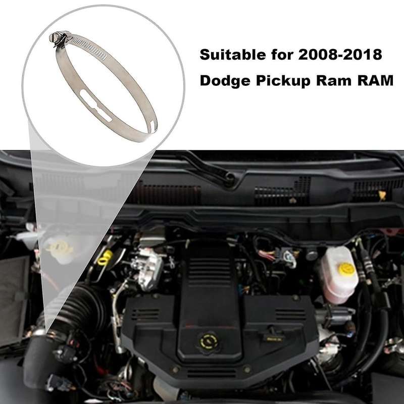 53034045AB Car Engine Air Cleaner Duct Clamp for Ram 2008-2018 Air Filter Intake Pipe Buckle