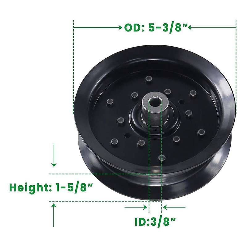 532196106 Idler Pulley Kit with 532177968 Idler Pulley Replace for 532196106, 532197379, 532193197,