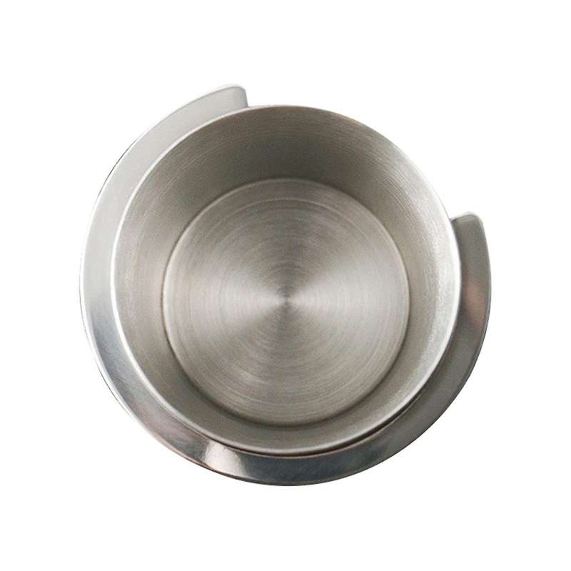 53mm Coffee Dosing Cup Sniffing Mug for Espresso Machine Wear Resistant Stainless Steel Coffee Dosin