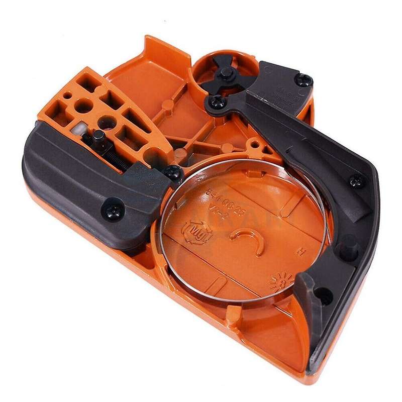 544097902 for 445 450 Chain Brake Clutch Side Cover Assembly Side Cover Chain Saw Parts