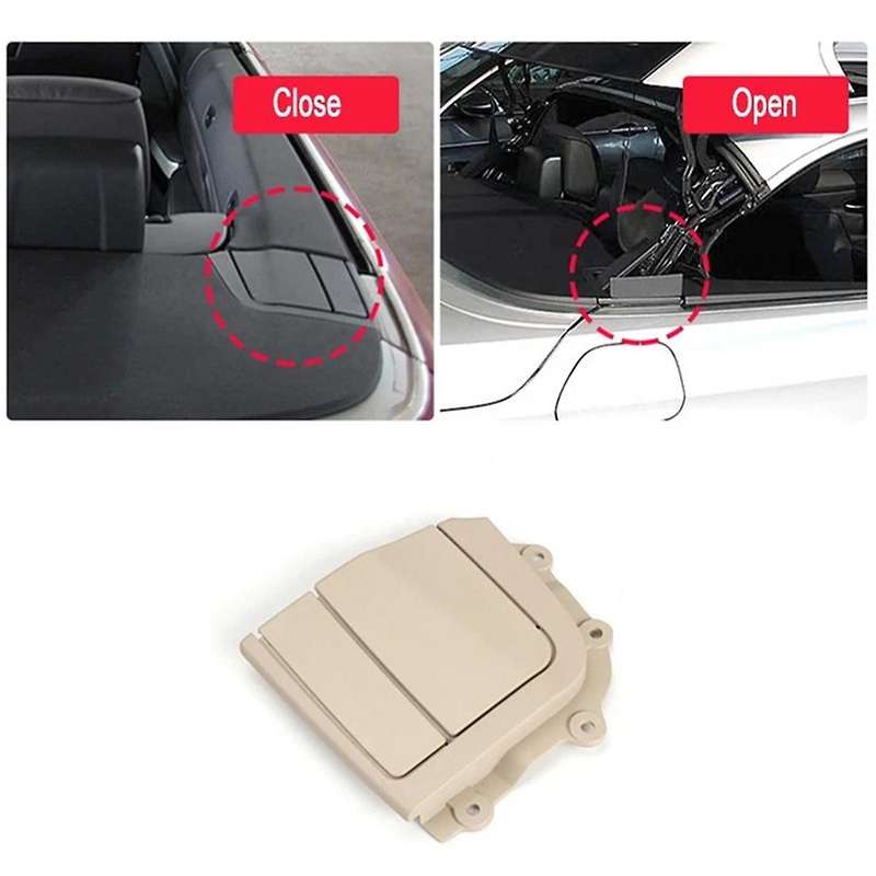 54377174545 54377174546 Rear Platform Hinge Cover Folding Cover for E93 3-Series M3 Convertible 2007