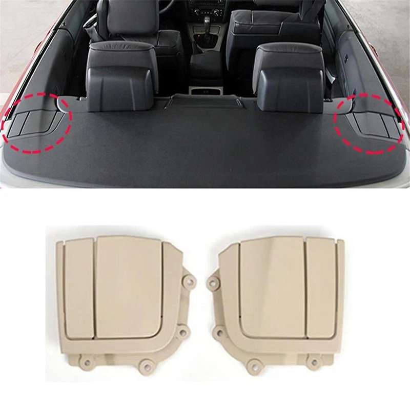 54377174545 54377174546 Rear Platform Hinge Cover Folding Cover for E93 3-Series M3 Convertible 2007
