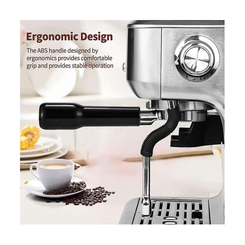 54mm Bottomless Portafilter, 3 Ears Espresso Portafilter with Filter Basket, for 8 Series Bes870/880