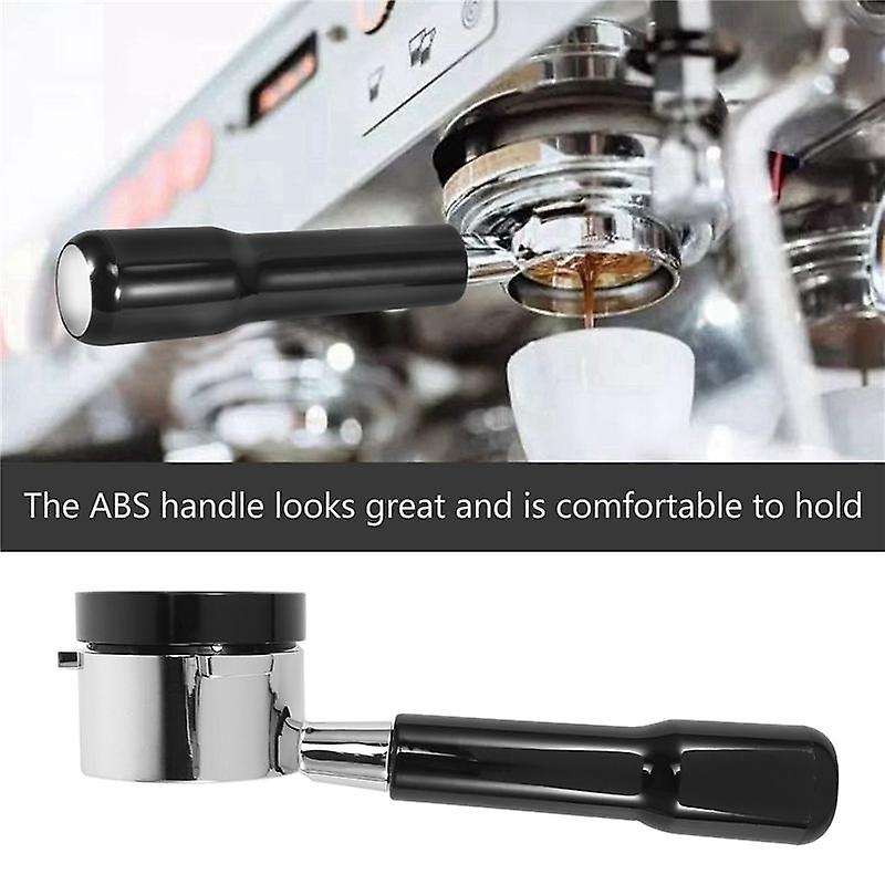 54mm Bottomless Portafilter for Barista Express and More Espresso Machine(coffee Dosing Ring Include