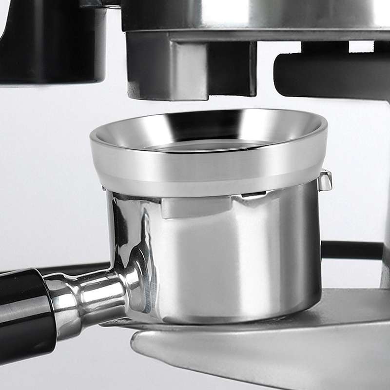 54mm Dosing Ring Stainless Steel Coffee Dosing Ring Espresso Dosing Funnel Coffee Protafilter Ring f