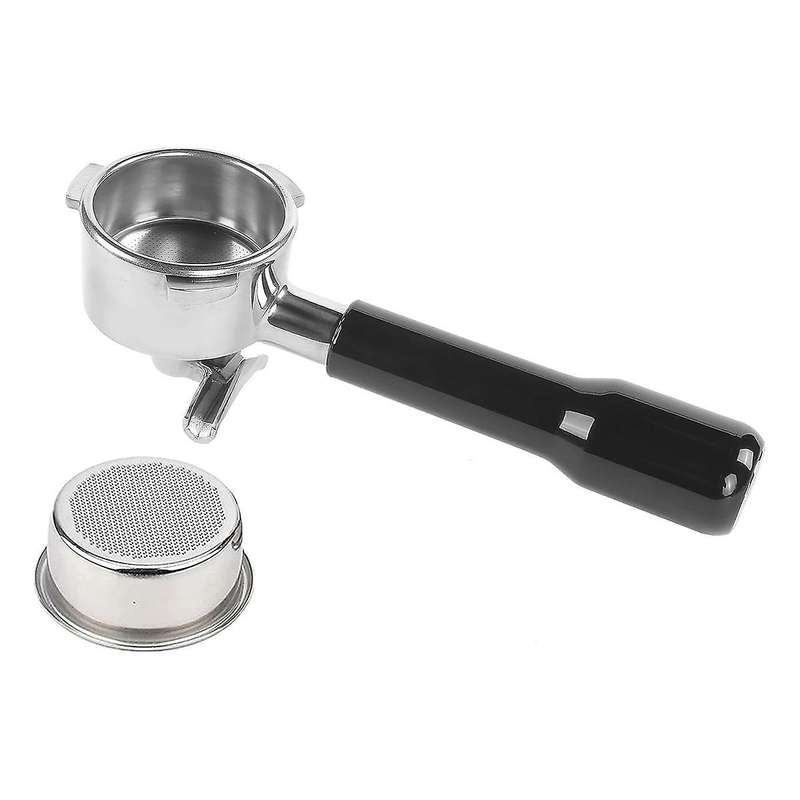 54mm Bottomless Stainless Steel Professional Espresso Coffee Portafilter with Single and Dual Cups F