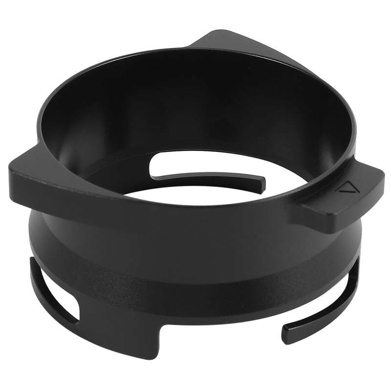 54mm Espresso Dosing Funnel Coffee Dosing Ring Rotatable Loop for 8 Series Coffee Machines(black)
