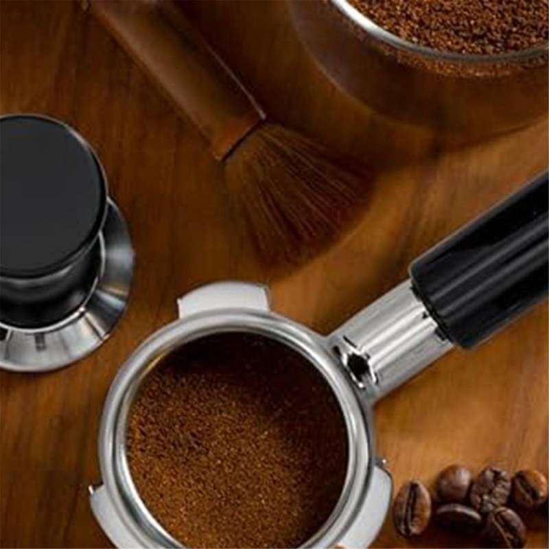 54mm Portafilter Espresso Kit Set -stainless Steel & Aluminum Alloy Wdt Tool & Precision Tamper with
