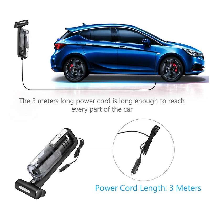 5500Pa Handheld Car Vacuum Cleaner USB Wireless Wet&Dry 100W Rechargeable Super Suction Portable Hom