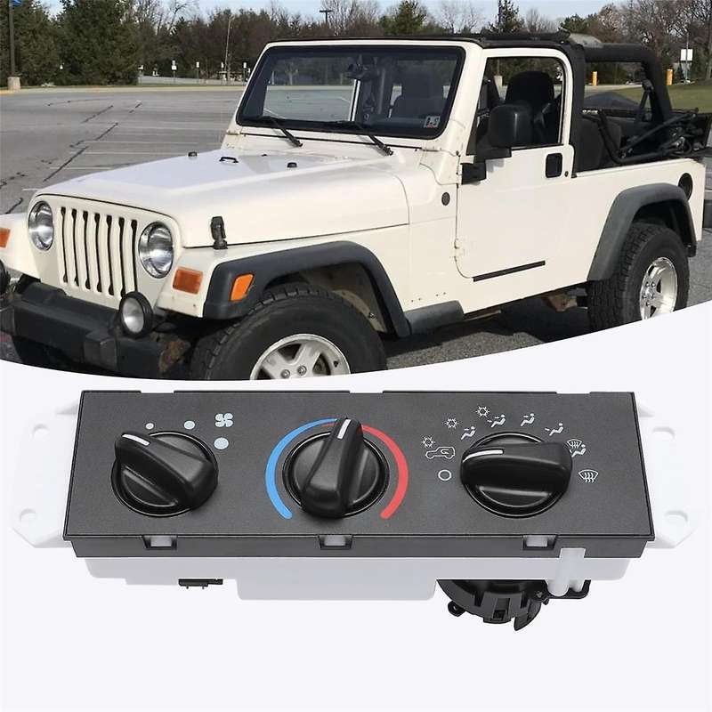55037473AB HVAC A/C Heater Control Panel Switch for TJ 1999-2004 Blower Motor Switch