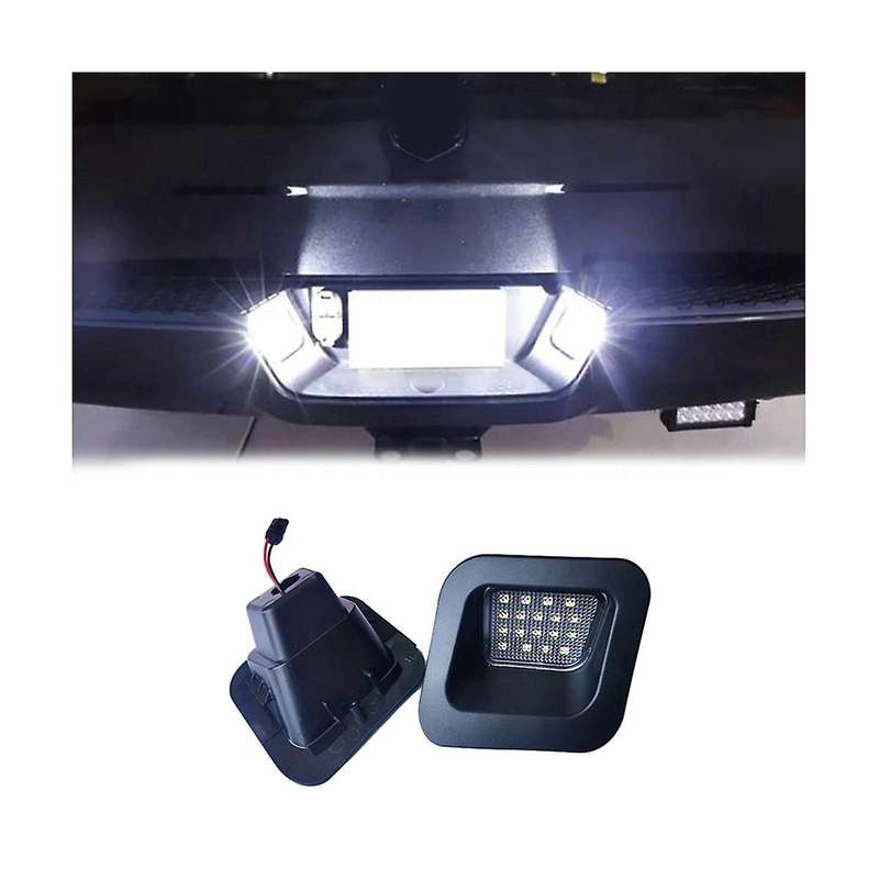 55077291AE Rear Bumper Lights LED License Plate Lights for Truck 2003-2018 Ram 1500 2500 3500