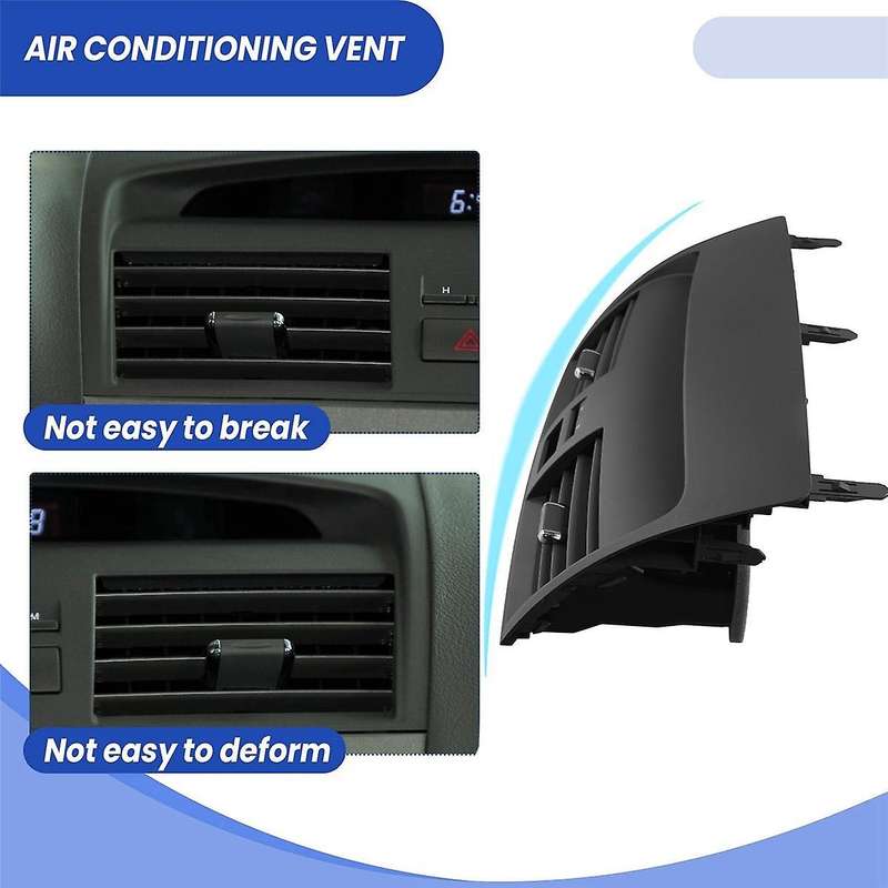 55660-06130 55660-06040 Car Middle Air Conditioner Vent AC Outlet Panel Grille Cover for 06-11 ACV40