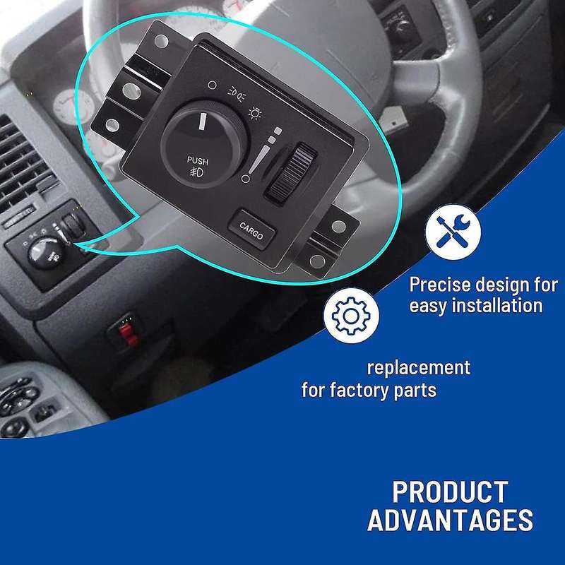 56049637AC Headlight Switch Indicator Switch Fog Light Switch for 05-11