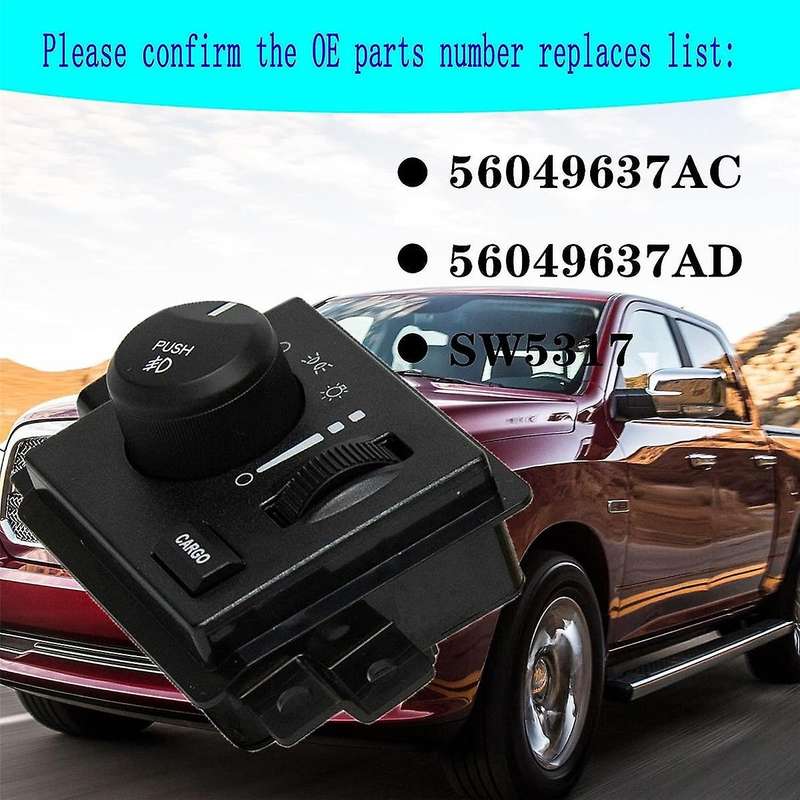 56049637AC Headlight Switch Indicator Switch Fog Light Switch for 05-11