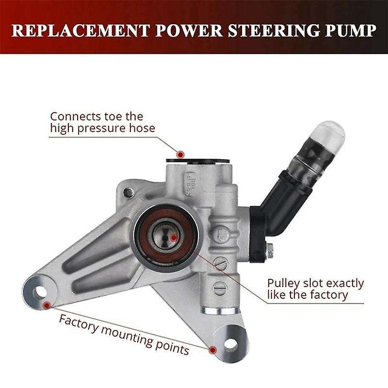 56110--A01 New Power Steering Pump for Accord 3.0L V6 2003-2007 3.0L V6 2003-2006