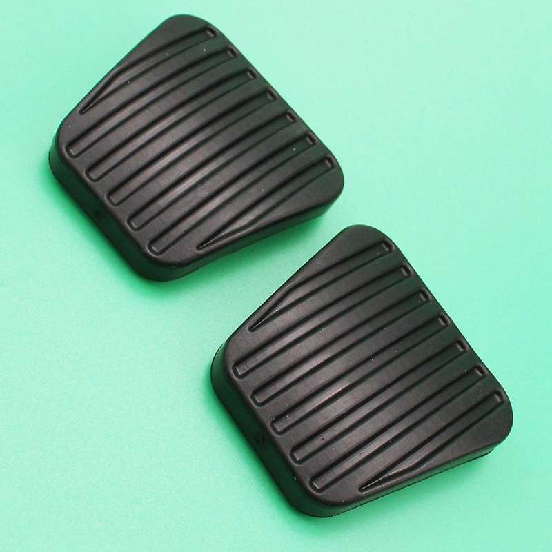560808 2PCS Brake Clutch Pedal Pad Covers for Opel Corsa Vectra Kadett Tigra F Calibra