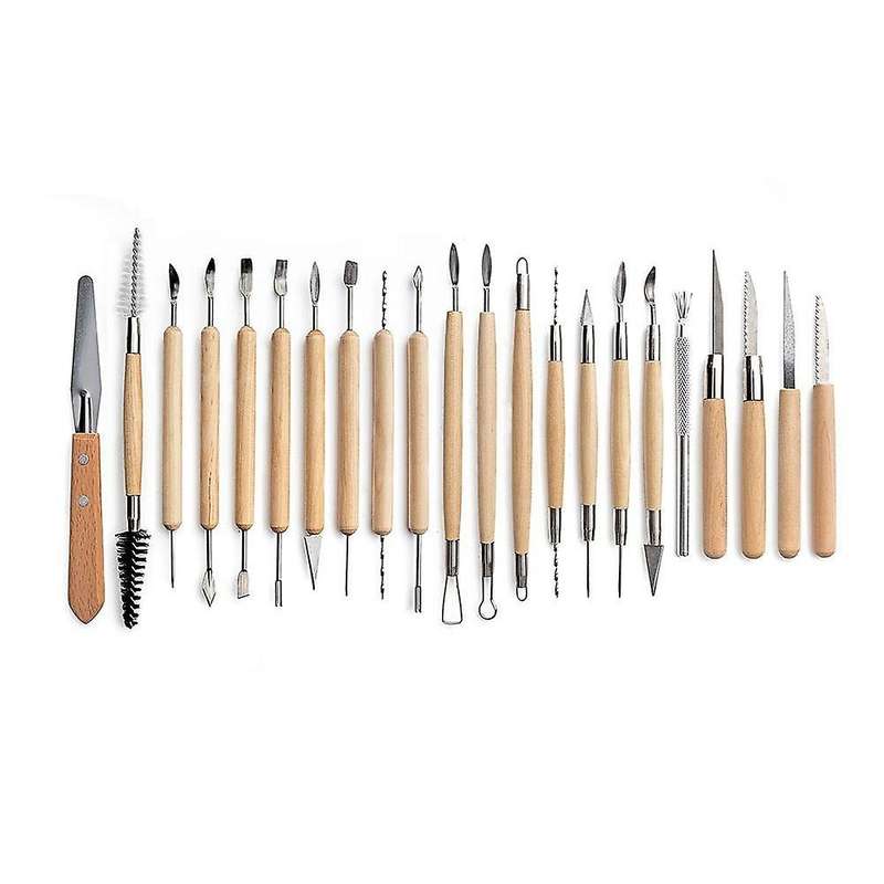 56Pcs Clay Tools Sculpting Pottery Tools Polymer Modeling Clay Sculpture Set for Pottery Modeling,Ca