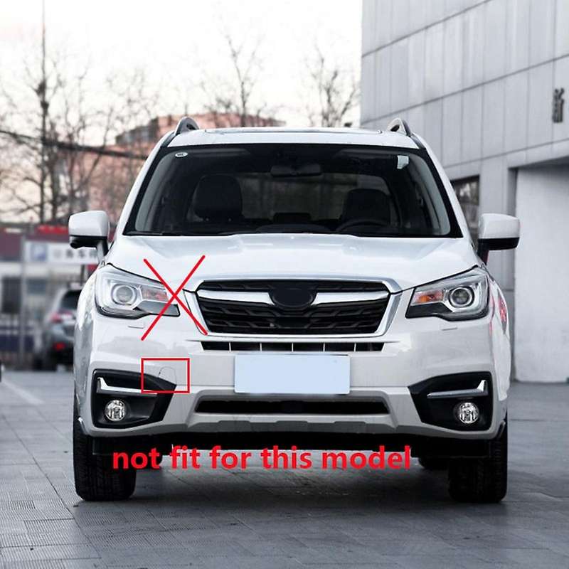 57731sj000 Car Front Bumper Tow Cover Cap Towing Hole Lid Trailer Cap for Forester 2019 2020 2021