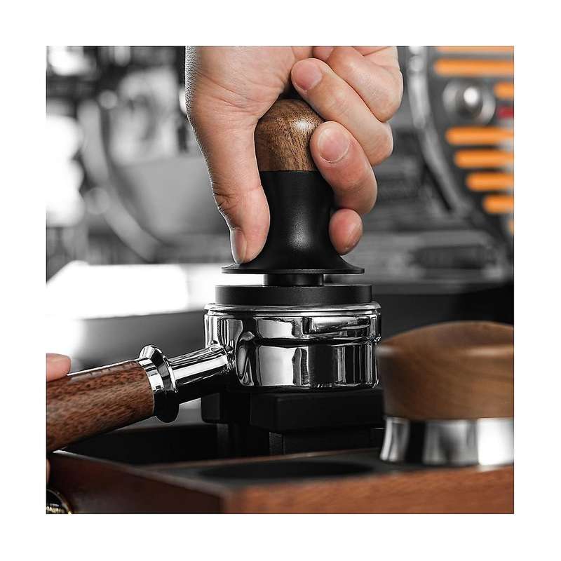 58.35mm Espresso Coffee Tamper with Spring Loaded Calibrated Espresso Tamper 30lbs Espresso Hand Tam