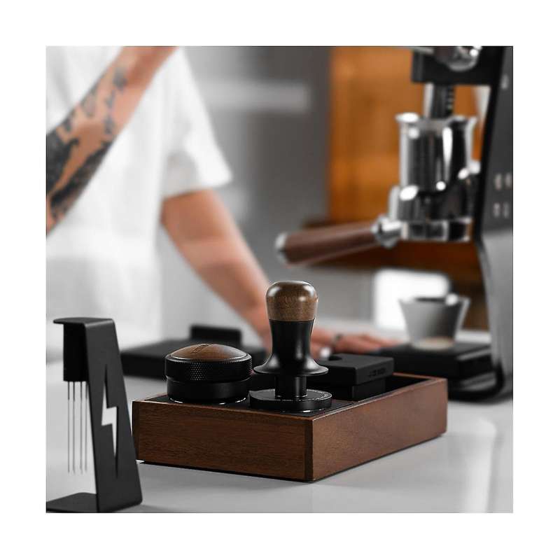 58.35mm Espresso Coffee Tamper with Spring Loaded Calibrated Espresso Tamper 30lbs Espresso Hand Tam