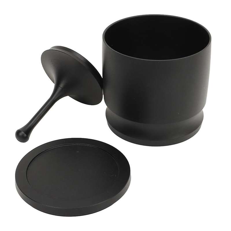 58mm Coffee Dosing Rings Press, Aluminum Alloy Coffee Powder Picke Anti Flying Dust Powder Cup Coffe