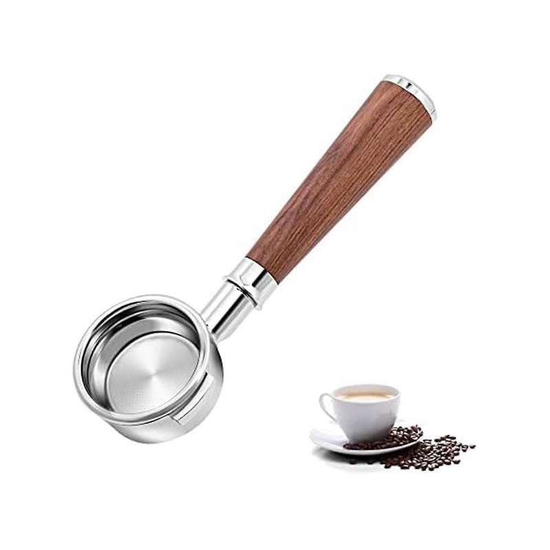 58mm Coffee Bottomless Portafilter for E61/expobar E61/ E61ecm,304 Food Stainless Steel Coffee Espre