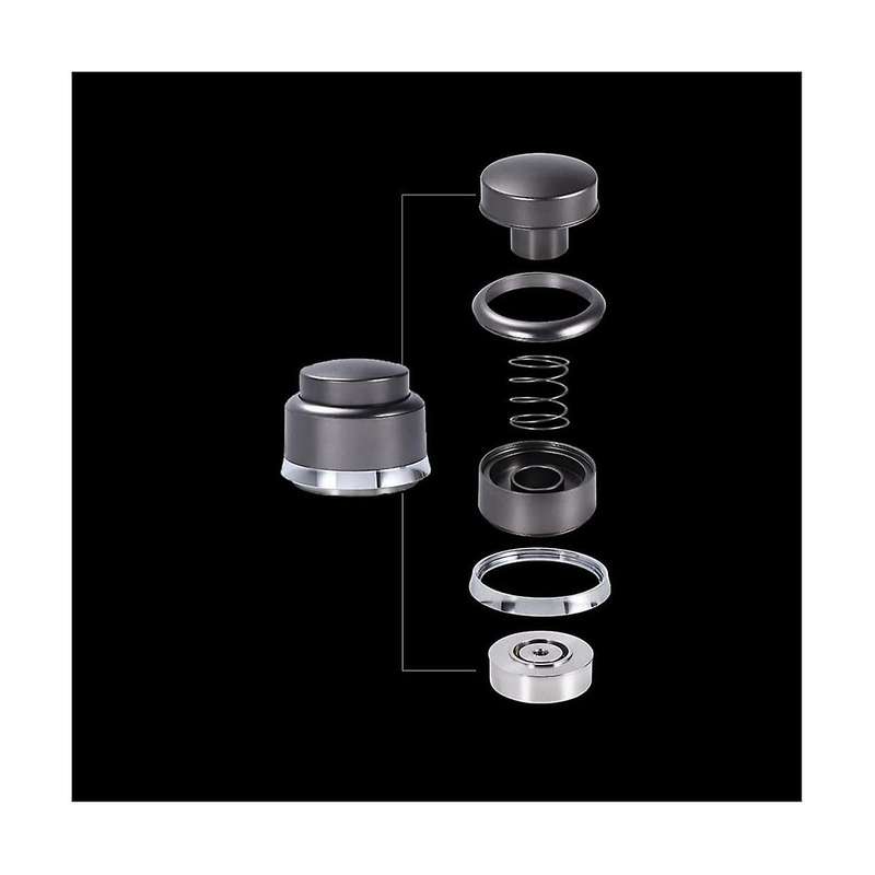 58mm Coffee Tamper 58mm Barista Coffee Powder Hammer with Calibrated Spring Loaded Stainless Steel E