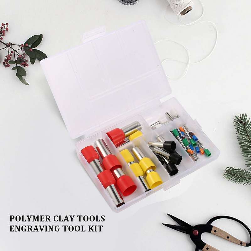 58pcs Polymer Clay Tools Modelling Tool Set Sculpting Tool Kit for Diy Clay Ceramic Crafts for Craf