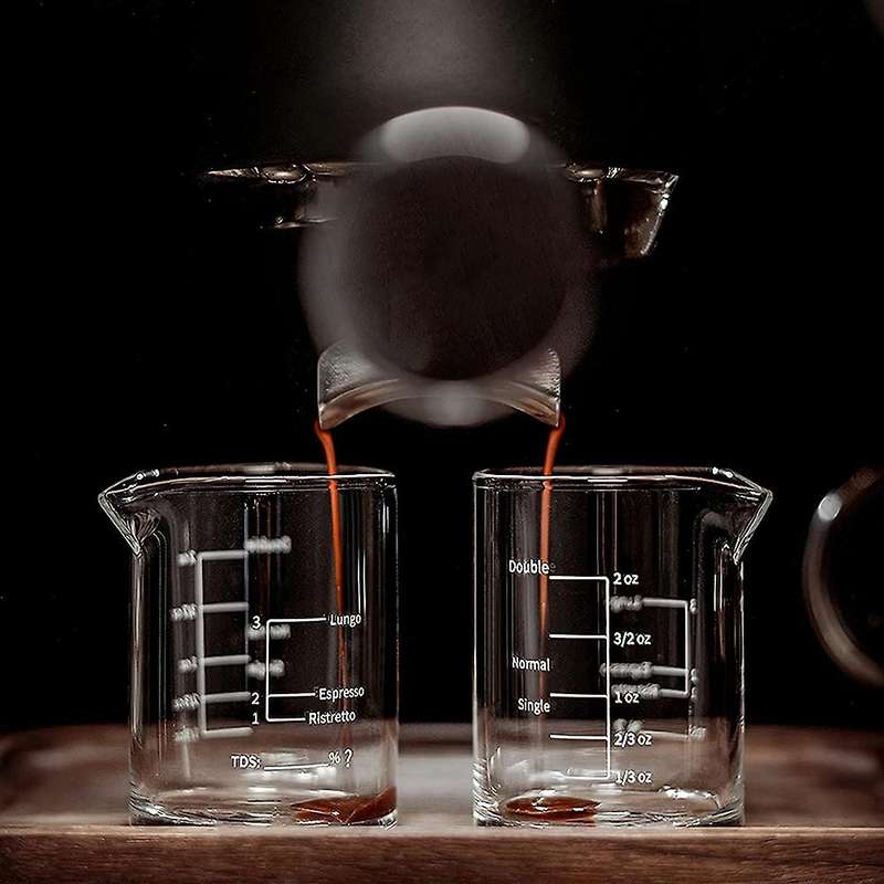 58mm Espresso Portafilter, Bottomless Coffee Portafilter Stainless Steel and Solid Wooden Handle for
