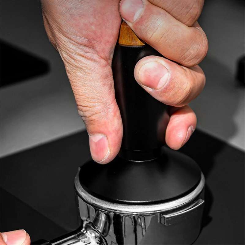 58mm Espresso Tamper, Coffee Tamper for Espresso Machine, Espresso Hand Tampers with Calibrated Tamp