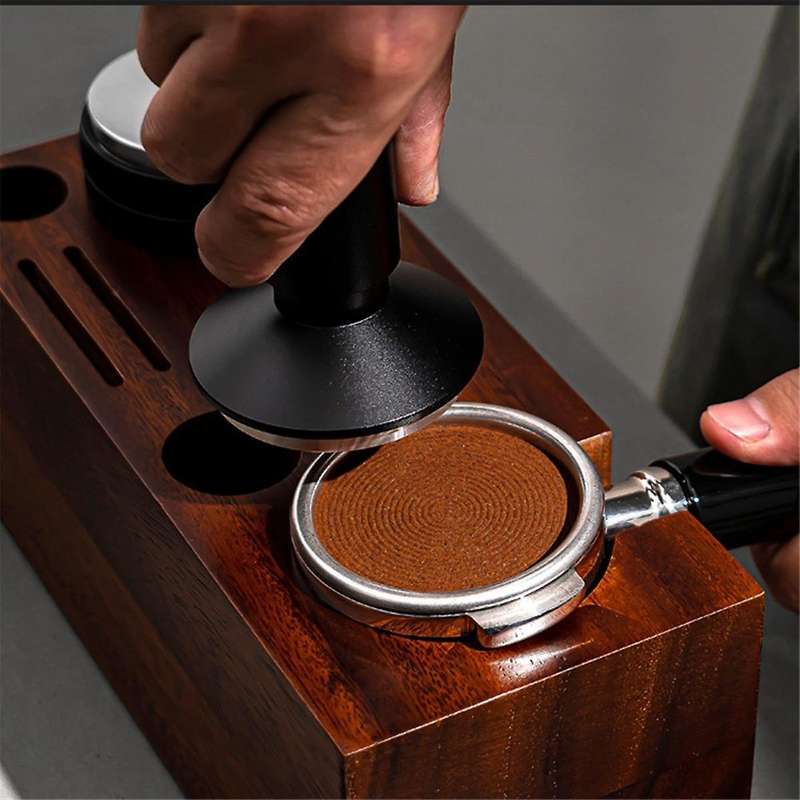 58mm Espresso Tamper, Coffee Tamper for Espresso Machine, Espresso Hand Tampers with Calibrated Tamp