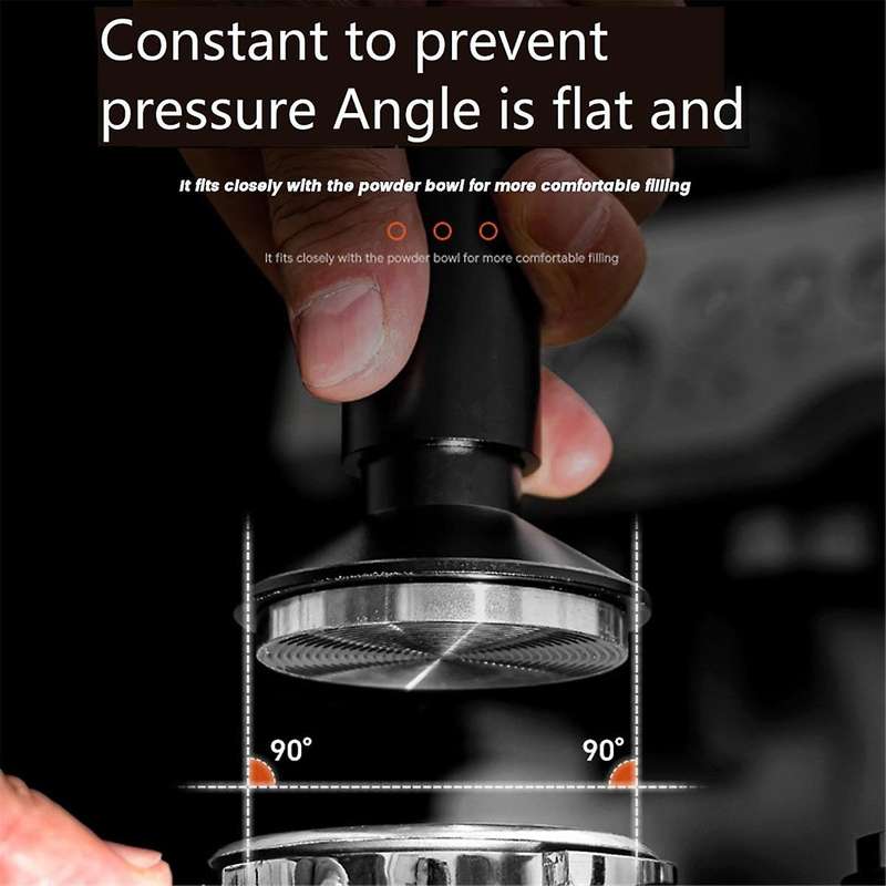 58mm Espresso Tamper, Coffee Tamper for Espresso Machine, Espresso Hand Tampers with Calibrated Tamp