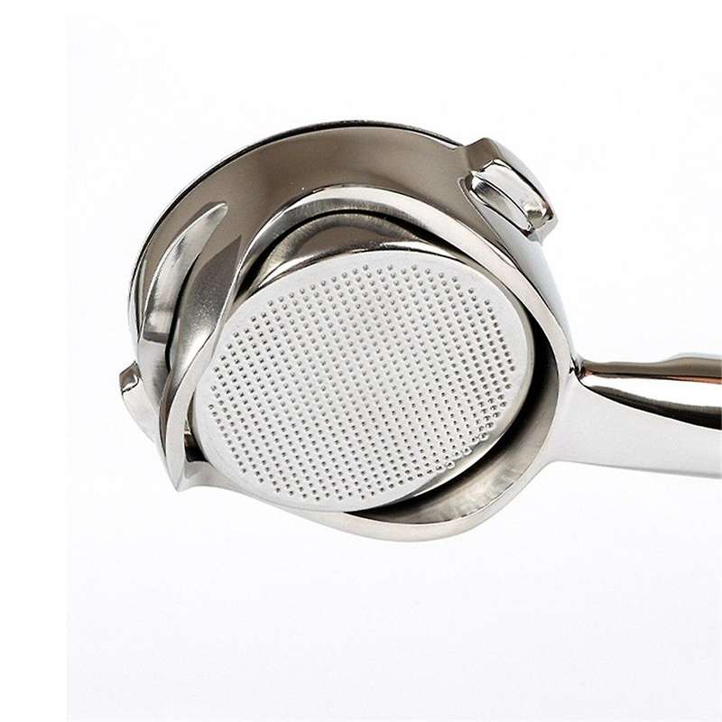 58mm Hollow Design Coffee Handle for E61 Brewing Head Coffee Machine Stainless Steel Bottomless Extr