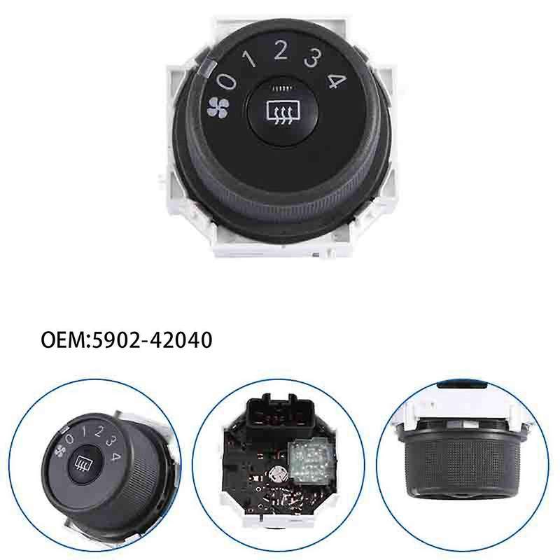 5902-42040 for 2006-2012 Car A/C Heater Fan Blower Control Switch
