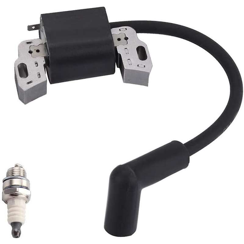 593872 Ignition Coil with Spark Plug for 798534 799582 Armature 08P502 09P602 09P702 Lawn Mower Engi