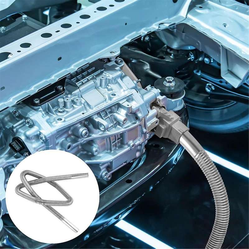 59Inch Heater Exhaust Pipe,1Inch Inner Diameter Flexible Exhaust Tubing Stainless Steel Parking Air