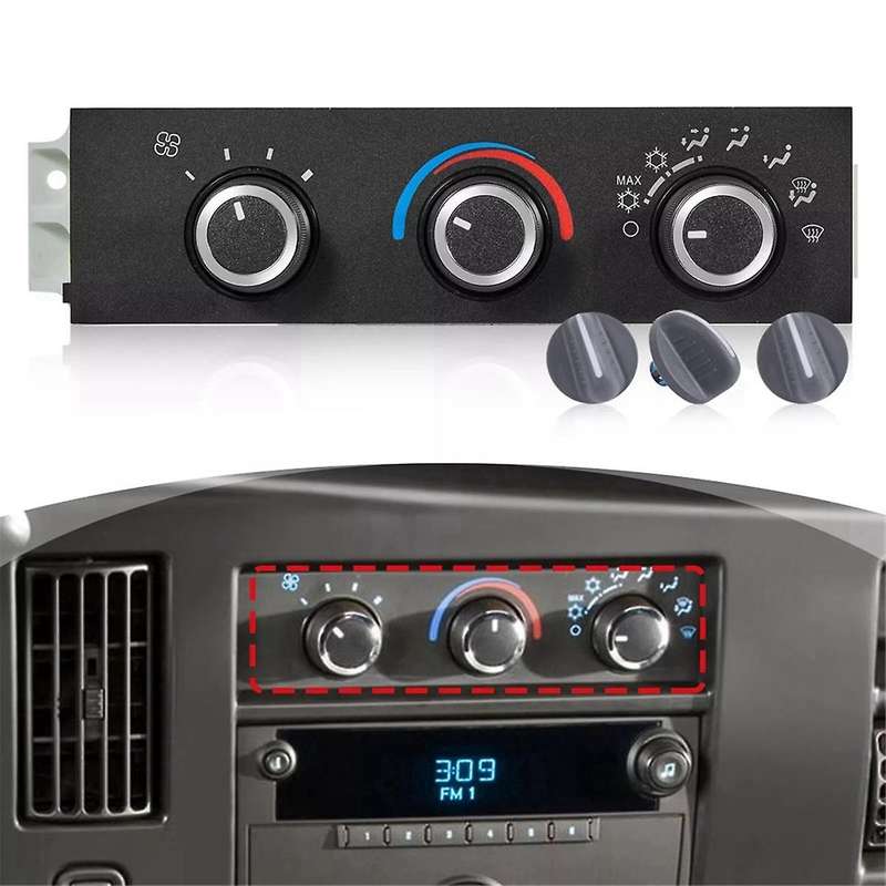 599-217 Car HVAC Climate Control Panel Module for Express 2500 3500