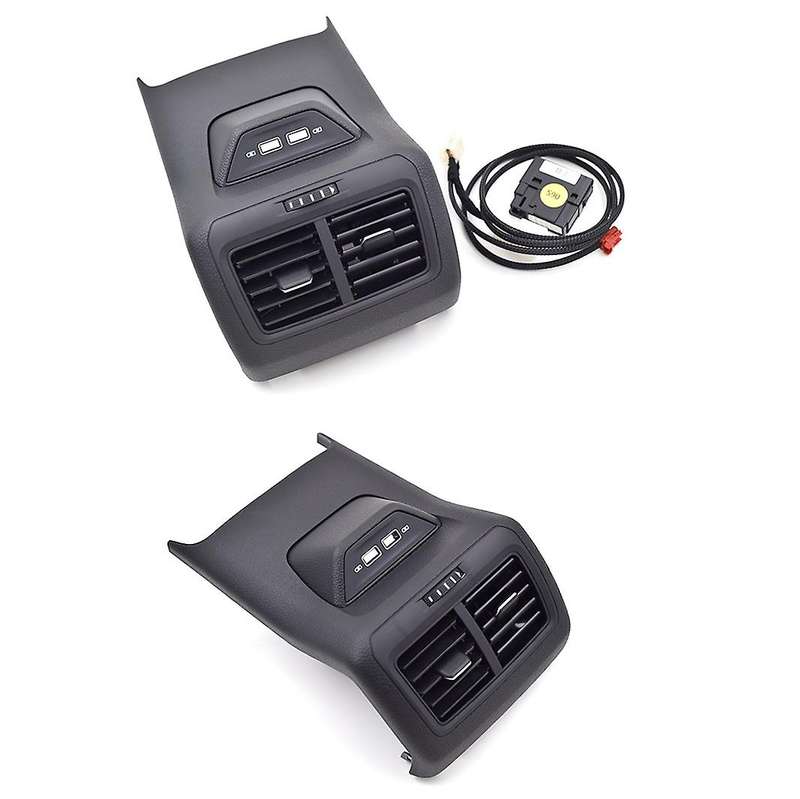 5GG819203 Rear Armrest Air Outlet Vent Air Conditioning Cover with USB Charging Interface for Golf 7