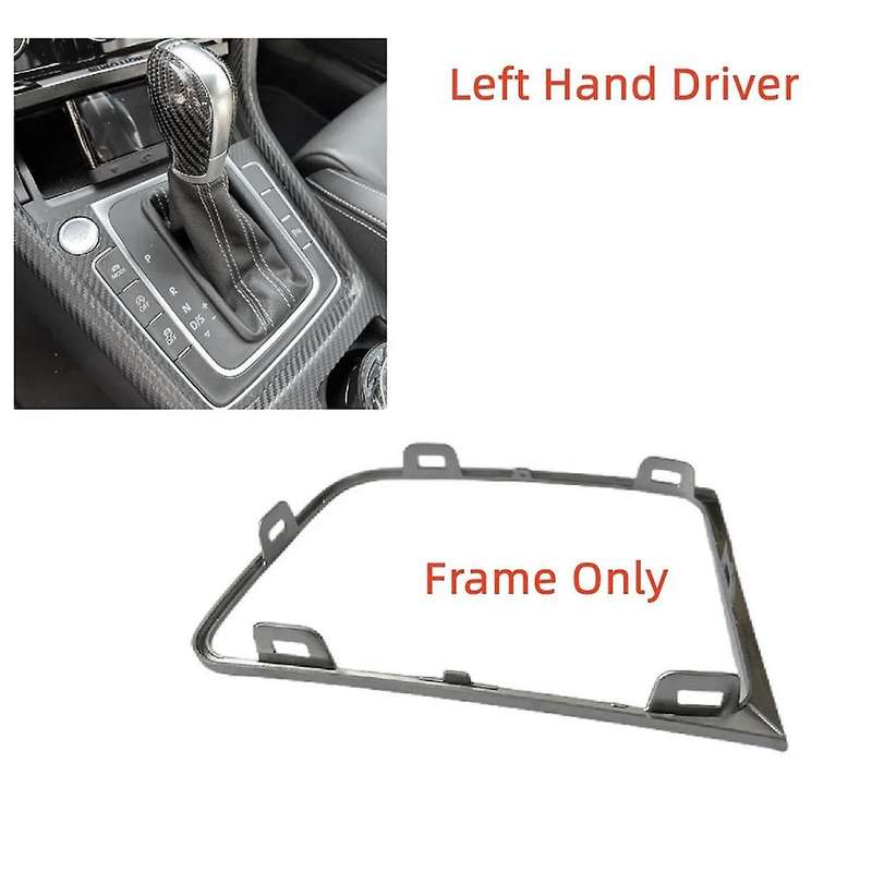 5GG713203A Car Gear Frame Bracket Circle AT Gear Stick Shift Knob Frame Trim Golf 7 7.5 Golf R 2008-