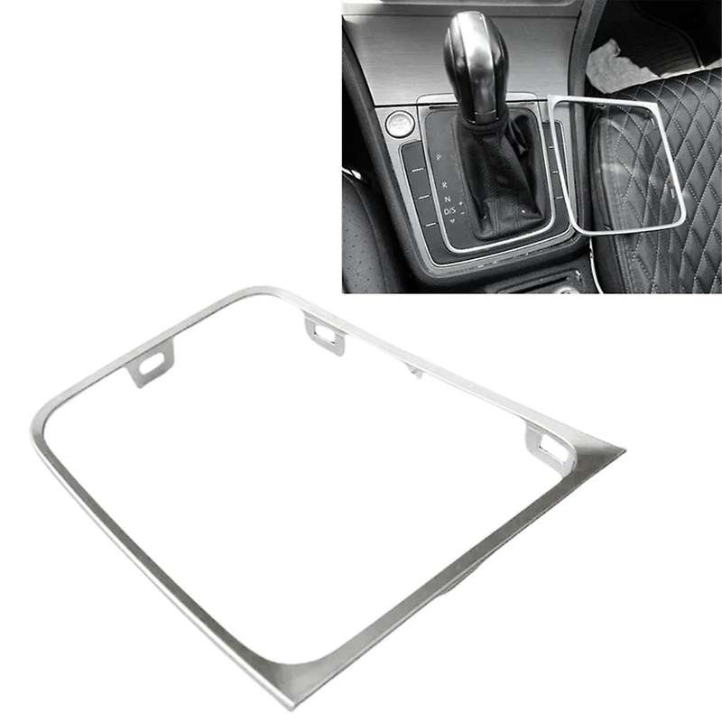 5GG713203A Car Gear Frame Bracket Circle AT Gear Stick Shift Knob Frame Trim Golf 7 7.5 Golf R 2008-